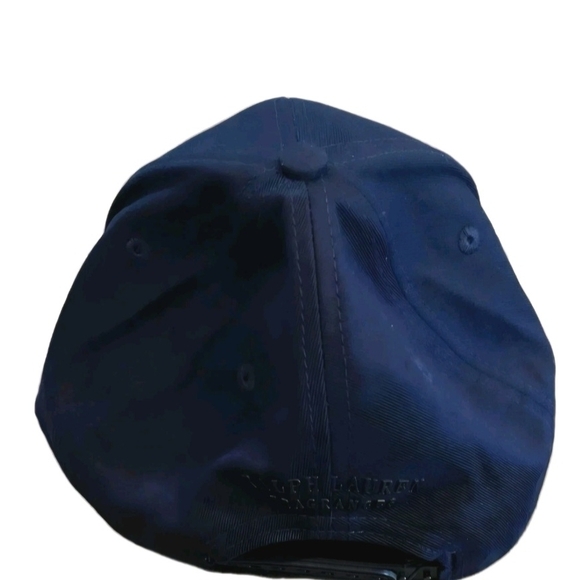Ralph Lauren Polo 67 Fragrance Promo Hat Navy Blue Silver Script (NWOT) - Picture 5 of 6